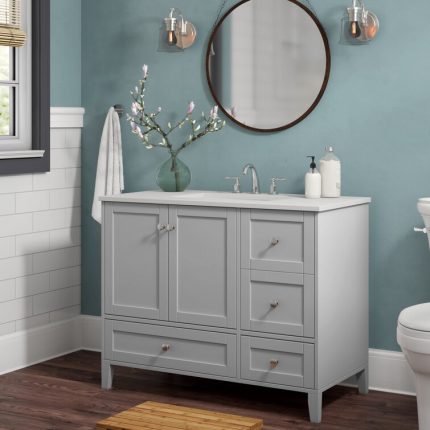 Aleta 42" Single Bathroom Vanity Set