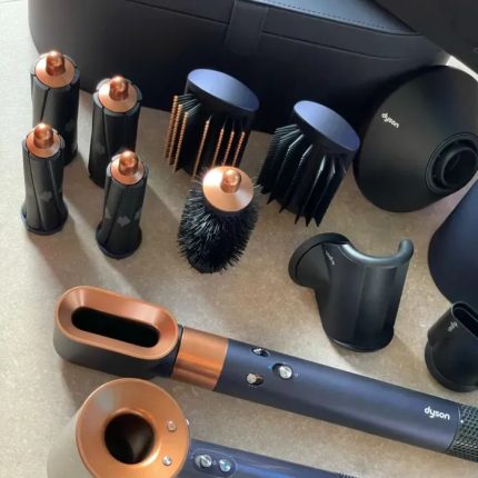 DYSON AIRWRAP and hair dryer
