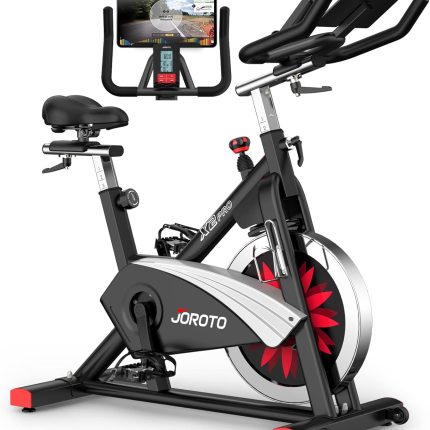 JOROTO X2 Exercise Bike for Home Use | X2PRO Bluetooth Magnetic Belt Drive Indoor Cycling Bike with 16KG Flywheel