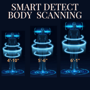 Forever rest. massage chair. smart detect body scan. zero gravity full body massage chair. shiatsu