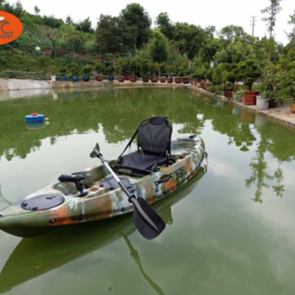 JET TOUR 9'(1) 2.78M SINGLE SIT ON TOP FISHING KAYAK WITH ALUMINIUM SEAT