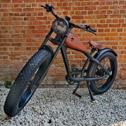 750w Fat Tyre Classic Bobber Cafe Racer ebike