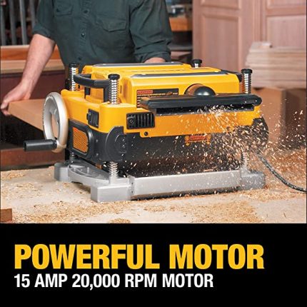 DEWALT Thickness Planer, Two Speed, 13-Inch (DW735X) 2-Speed 13" w/Feed Tables & Extra Blades