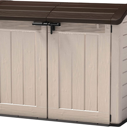 Keter Store It Out Ultra 2000L Bike Shed - Beige/Brown