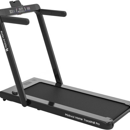 Mobvoi Home Treadmill Pro, Foldable Treadmill for Home, Compatible with Smartwatches, Virtual Training Trails, Running and Walking Workout Modes, Bluetooth Speaker, Remote Control, Fitness Exercise