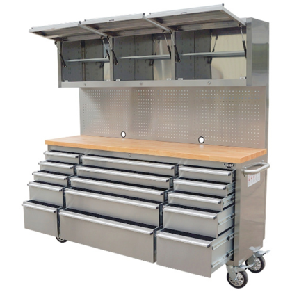 American 72 -inch garage large stainless steel multi -functional tool