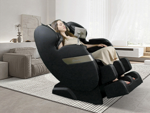 massage recliner. Black